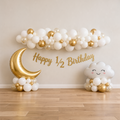 🎈 DIY HALF BIRTHDAY DECORATION KIT