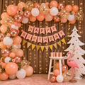🦩 DIY TROPICAL FLAMINGO BIRTHDAY DECORATION KIT