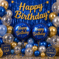 💙✨ DIY ROYAL BLUE &amp; GOLD BIRTHDAY DECORATION KIT
