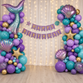 🧜♀️ DIY MERMAID UNDER THE SEA BIRTHDAY DECORATION KIT