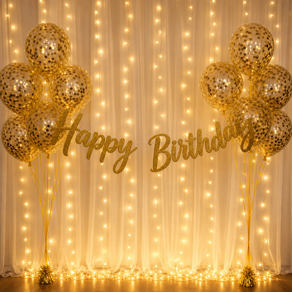 DIY BIRTHDAY DECORATION 🎈